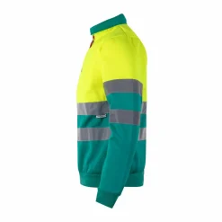 Velilla 36149 - Sweatshirt bicolore (300g/m²) en polyester éponge (100%)