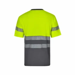 Velilla 36096 - T-shirt piqué bicolore (150g/m²), en coton (55%) et polyester (45%)
