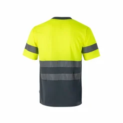 Velilla 36094 - T-shirt technique bicolore (140g/m²), en polyester (100%)
