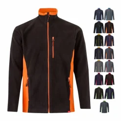 Velilla 36079 - Veste polaire bicolore (220g/m²) en polyester (100%)
