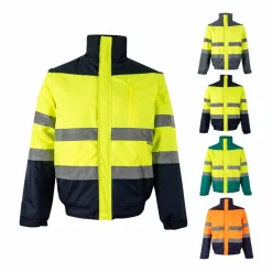 Velilla 36060 - Veste rembourrée bicolore (180g/m²) en polyester (100%), avec finition PU