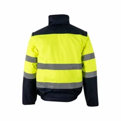 Velilla 36060 - Veste rembourrée bicolore (180g/m²) en polyester (100%), avec finition PU