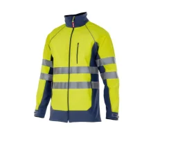 VELILLA V6001 - Blouson Softshell Bicolore Haute Visibilité