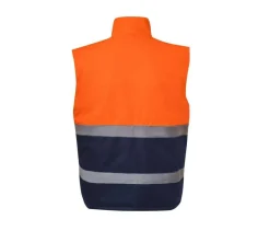 VELILLA V35902 - BODYWARMER MATELASSE BICOLORE HAUTE VISIBILITE