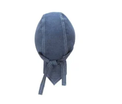 VELILLA V4007 - Casquette de Cuisine en Denim avec Cordon Ajustable