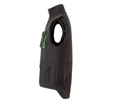 VELILLA V5902 - GILET MATELASSÉ BICOLORE MULTI-POCHES