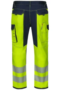 VELILLA V30310 - PANTALON STRETCH AVEC GENOUILLÈRES ET BANDES RÉFLÉCHISSANTES