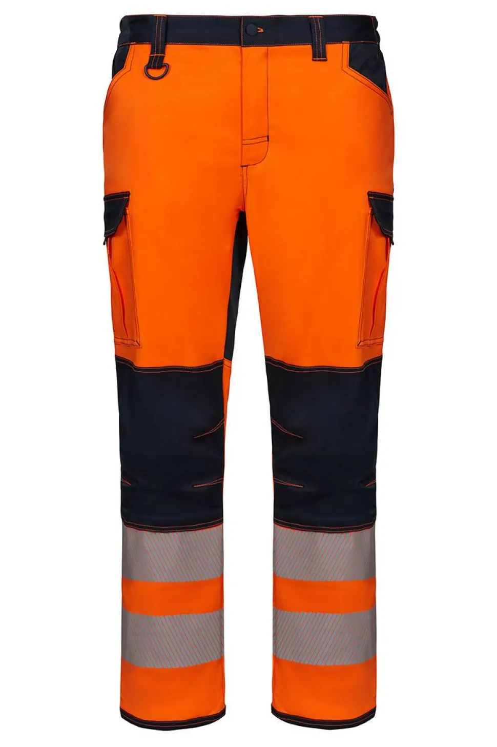 VELILLA V30310 - PANTALON STRETCH AVEC GENOUILLÈRES ET BANDES RÉFLÉCHISSANTES
