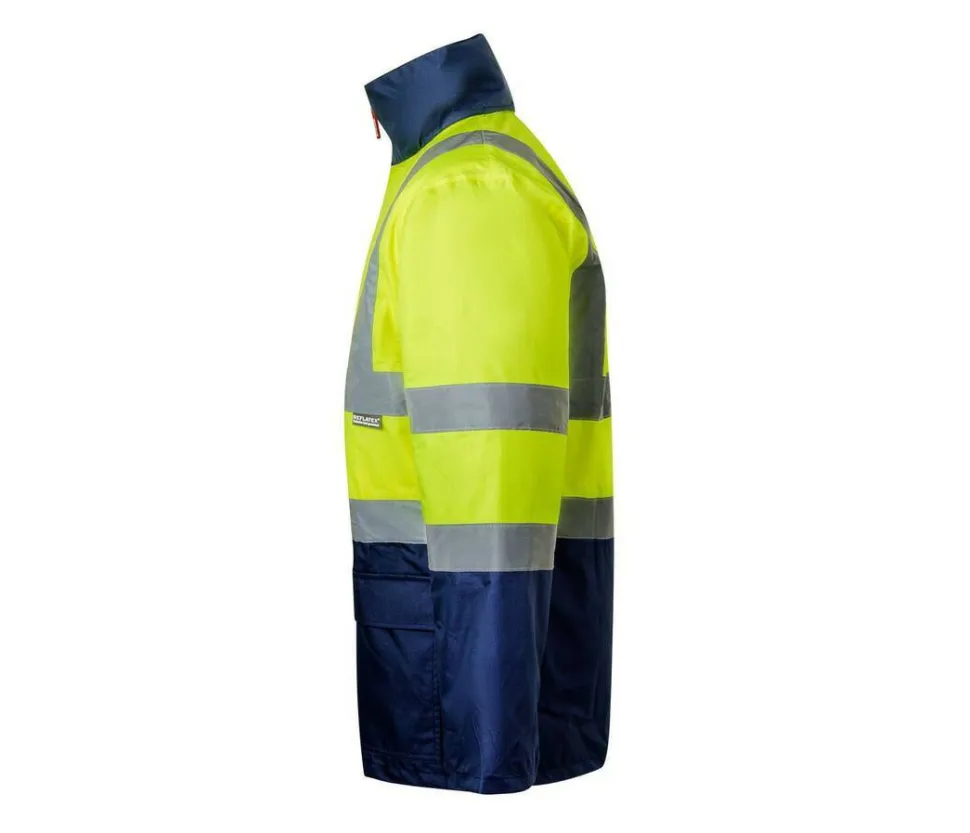 VELILLA V6003 - Parka 4 En 1 Bicolore Haute Visibilité
