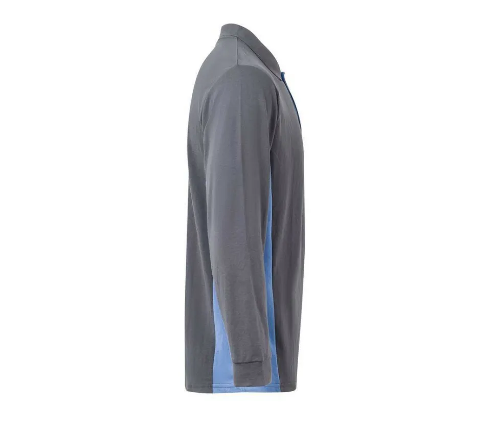 VELILLA V5514 - POLO BICOLORE MANCHES LONGUES