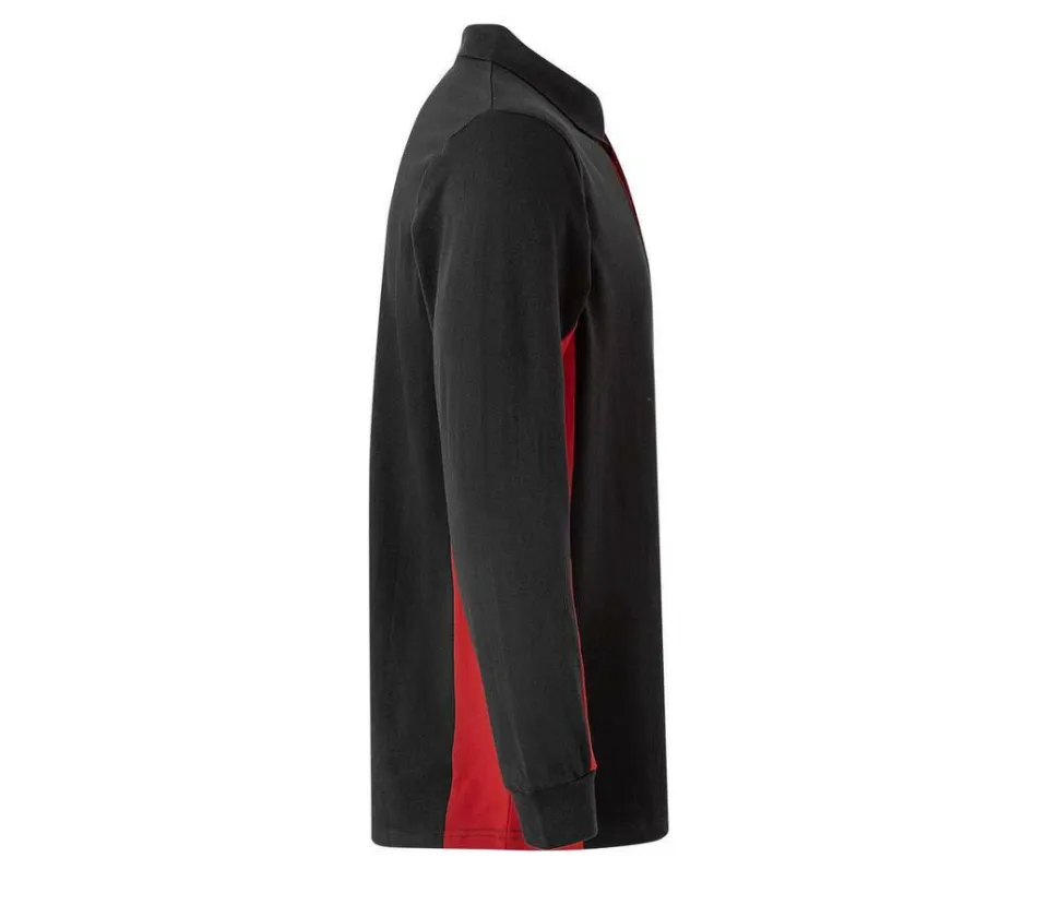 VELILLA V5514 - POLO BICOLORE MANCHES LONGUES
