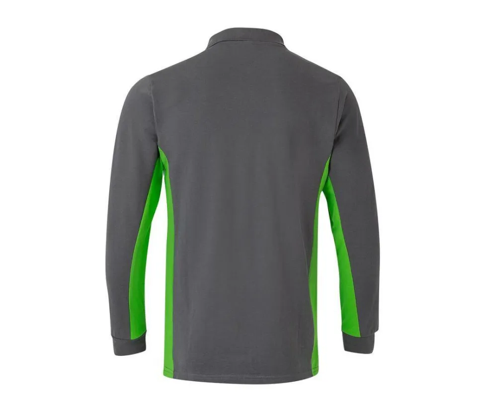 VELILLA V5514 - POLO BICOLORE MANCHES LONGUES