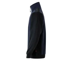 VELILLA V5703 - Sweat bicolore col zippé