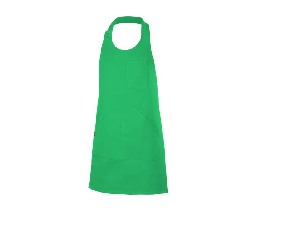 VELILLA V4212 - Tablier à bavette boutonné court