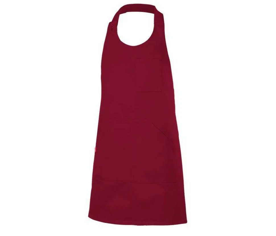 VELILLA V4212 - Tablier à bavette boutonné court