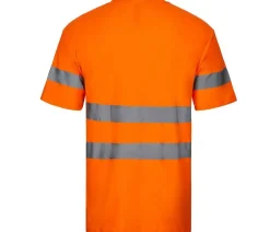 VELILLA V35612 - TEE-SHIRT EN COTON/POLYESTER HAUTE VISIBILITÉ