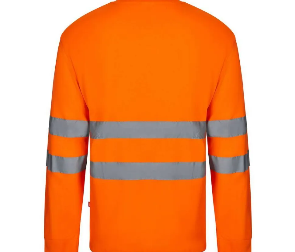VELILLA V35614 - TEE-SHIRT ML EN COTON/POLYESTER HAUTE VISIBILITÉ