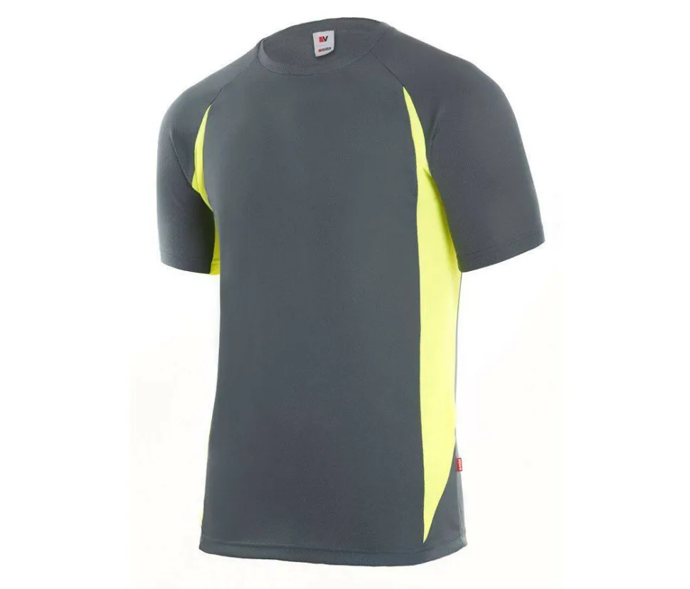 VELILLA V5501 - T-SHIRT TECHNIQUE BICOLORE