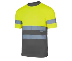VELILLA V5506 - T-shirt technique bicolore haute visibilité