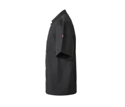 VELILLA V5205 - VESTE DE CUISINIER MC AVEC BOUTONS PRESSION