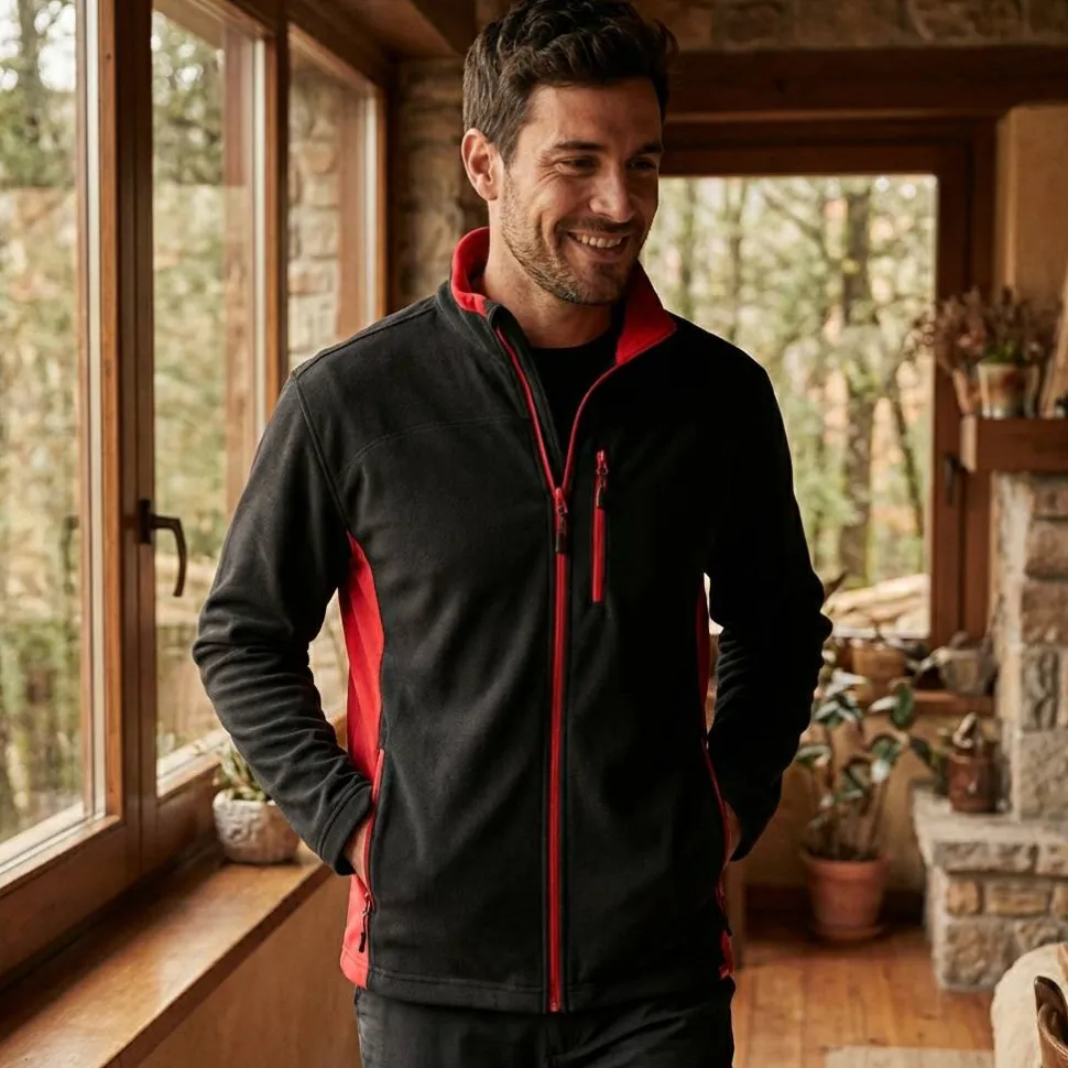 VELILLA V1504 - VESTE POLAIRE BICOLORE