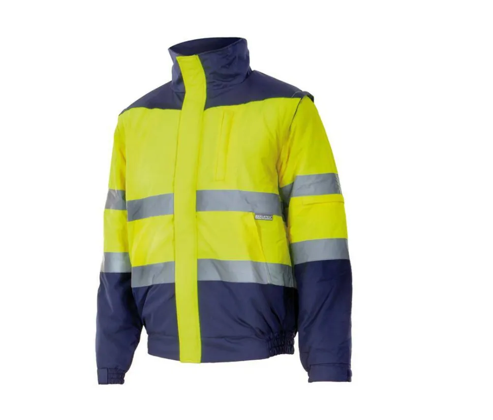 VELILLA VL161 - Blouson Matelasse Bicolore Haute Visibilité