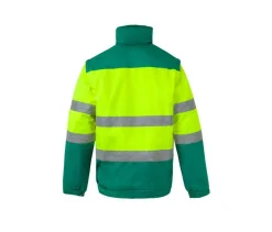 VELILLA VL161 - Blouson Matelasse Bicolore Haute Visibilité