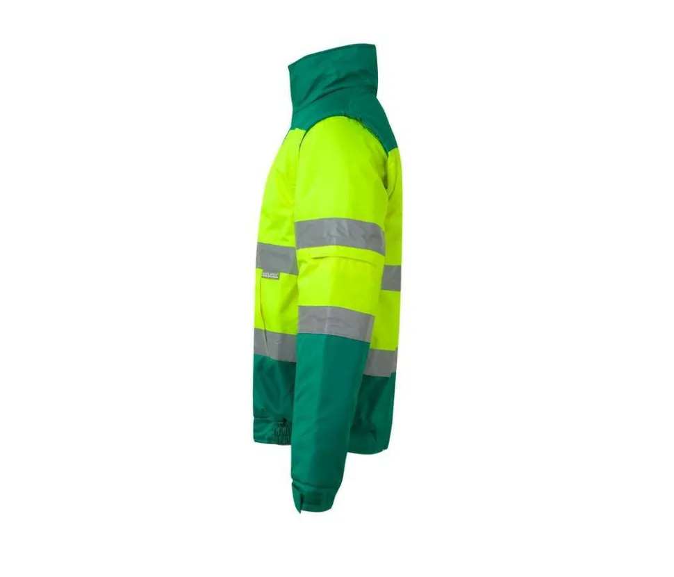 VELILLA VL161 - Blouson Matelasse Bicolore Haute Visibilité