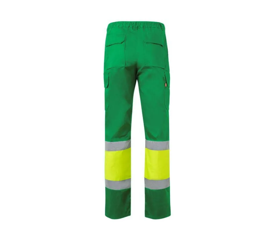 VELILLA VL157 - PANTALON BICOLORE HAUTE VISIBILITE
