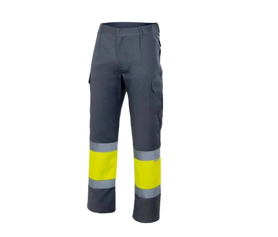 VELILLA VL157 - PANTALON BICOLORE HAUTE VISIBILITE
