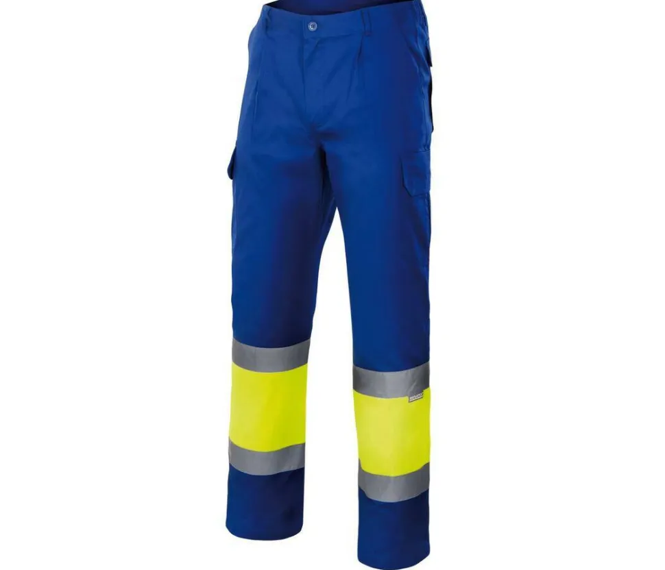 VELILLA VL157 - PANTALON BICOLORE HAUTE VISIBILITE