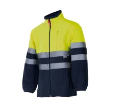 VELILLA VL183 - Veste Polaire Bicolore Haute Visibilité