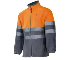 VELILLA VL183 - Veste Polaire Bicolore Haute Visibilité