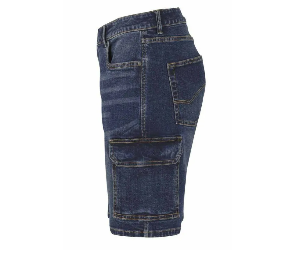 VELILLA VL3017S - Bermuda en Denim Stretch à Multiples Poches