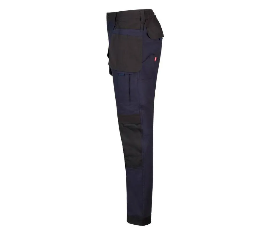 VELILLA V3019S - PANTALON BICOLORE CANVAS STRETCH