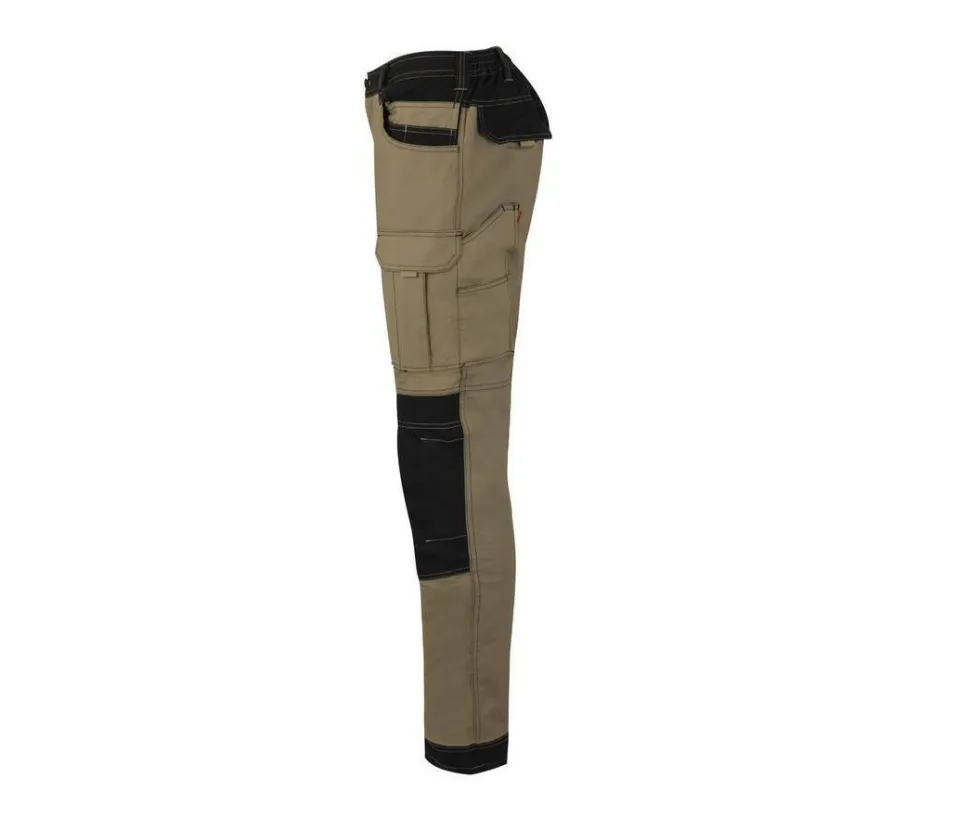 VELILLA V3019S - PANTALON BICOLORE CANVAS STRETCH
