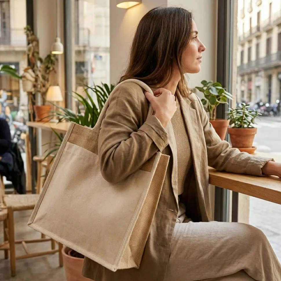 WESTFORD MILL WM483 - Petit sac shopping avec poche