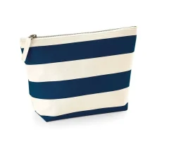 Westford mill WM684 - Sac à Cosmétiques en Coton Rayé Élégant