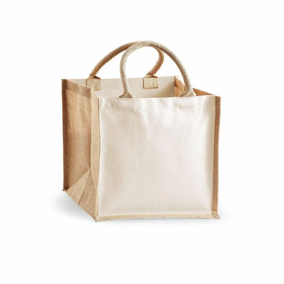 Westford Mill WM421 - Sac en Toile de Jute et Coton