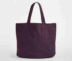 WESTFORD MILL WM345 - Sac shopping ovale en coton recyclé délavé