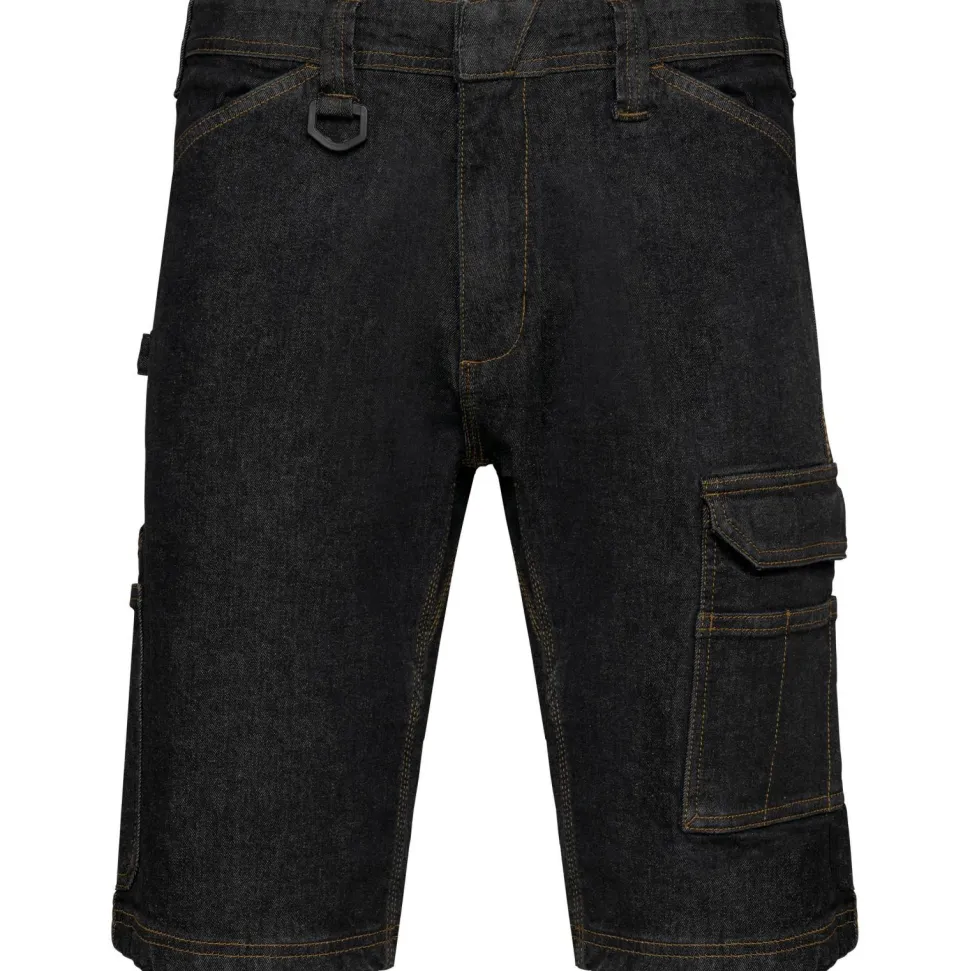 WK. Designed To Work WK715 - Bermuda denim multipoches homme