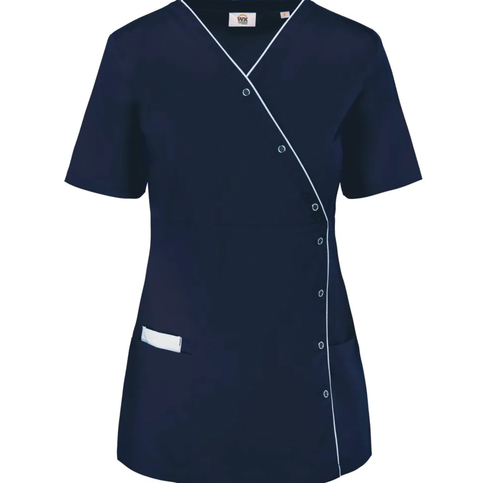 WK. Designed To Work WK506 - Blouse polycoton avec boutons-pression femme