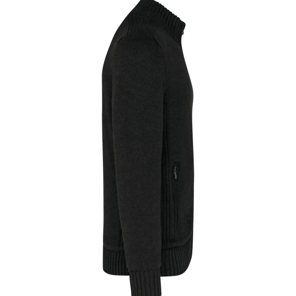 WK. Designed To Work WK959 - Cardigan doublé polaire homme