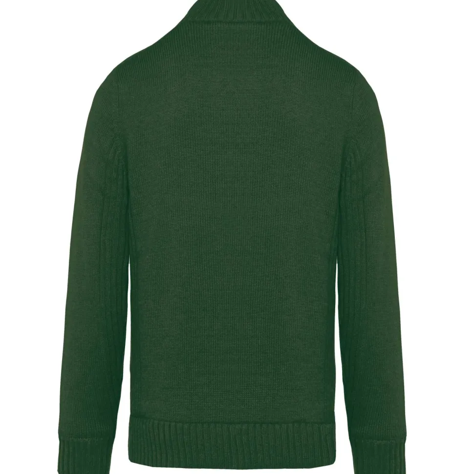 WK. Designed To Work WK959 - Cardigan doublé polaire homme