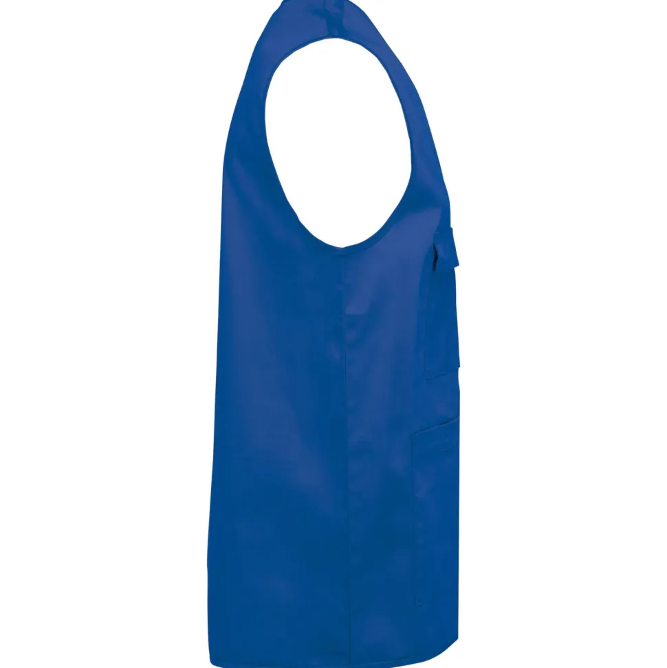 WK. Designed To Work WK608 - Gilet polycoton multipoches unisexe