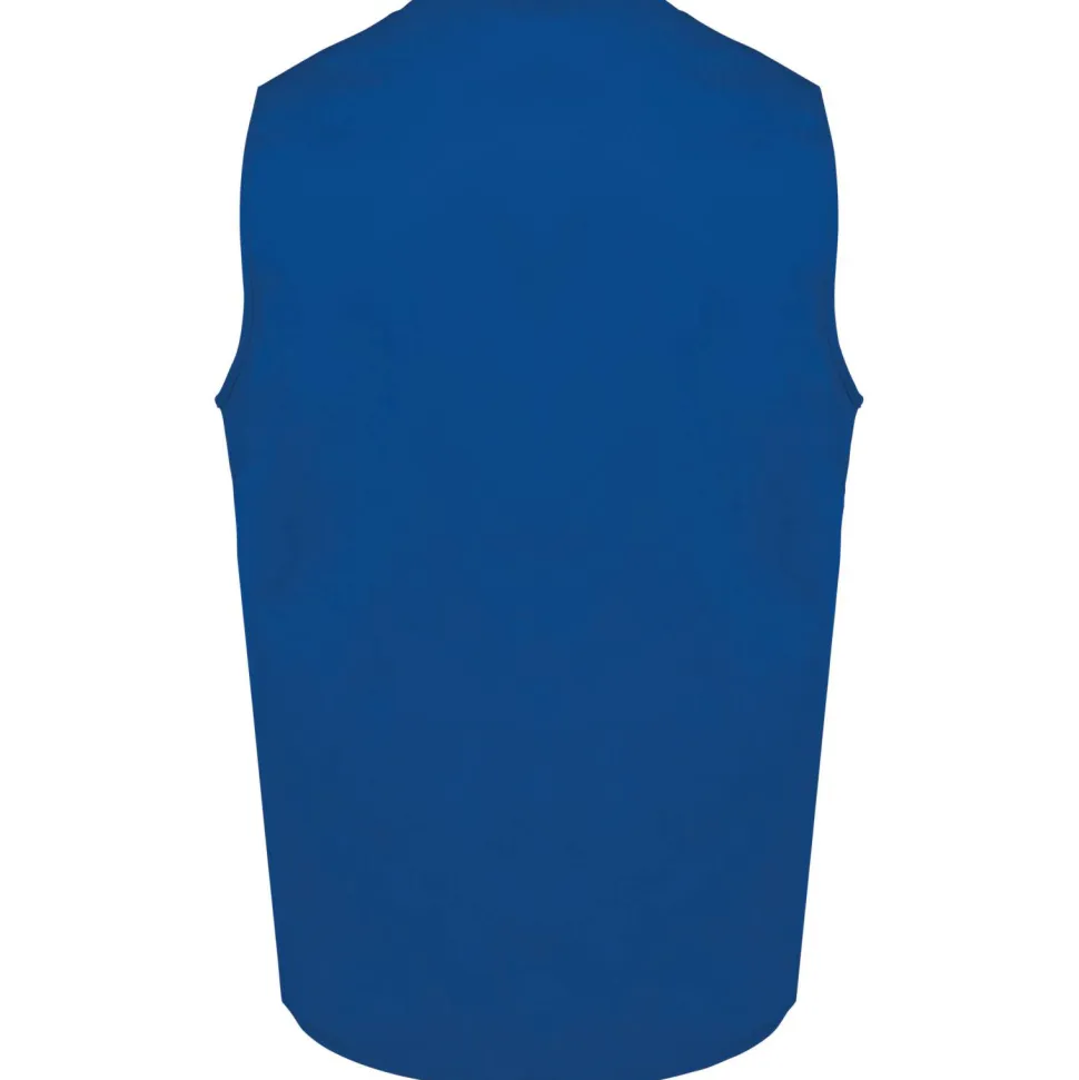 WK. Designed To Work WK608 - Gilet polycoton multipoches unisexe