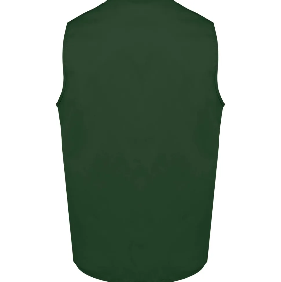 WK. Designed To Work WK608 - Gilet polycoton multipoches unisexe