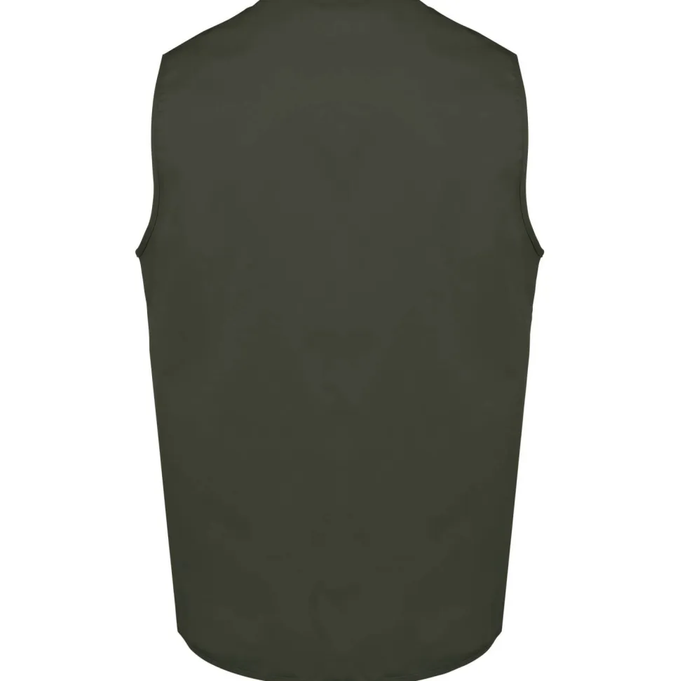 WK. Designed To Work WK608 - Gilet polycoton multipoches unisexe