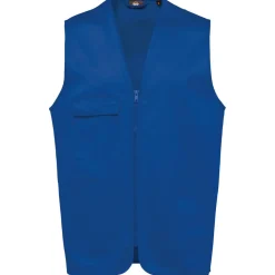 WK. Designed To Work WK608 - Gilet polycoton multipoches unisexe