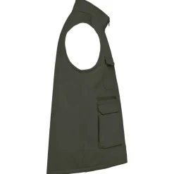 WK. Designed To Work WK607 - Gilet polycoton multipoches rembourré unisexe